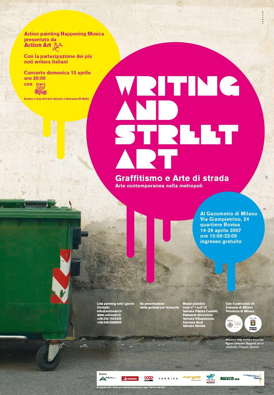 WRITING AND STREET ART